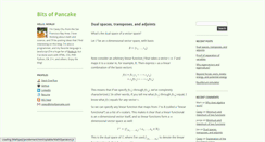 Desktop Screenshot of bitsofpancake.com